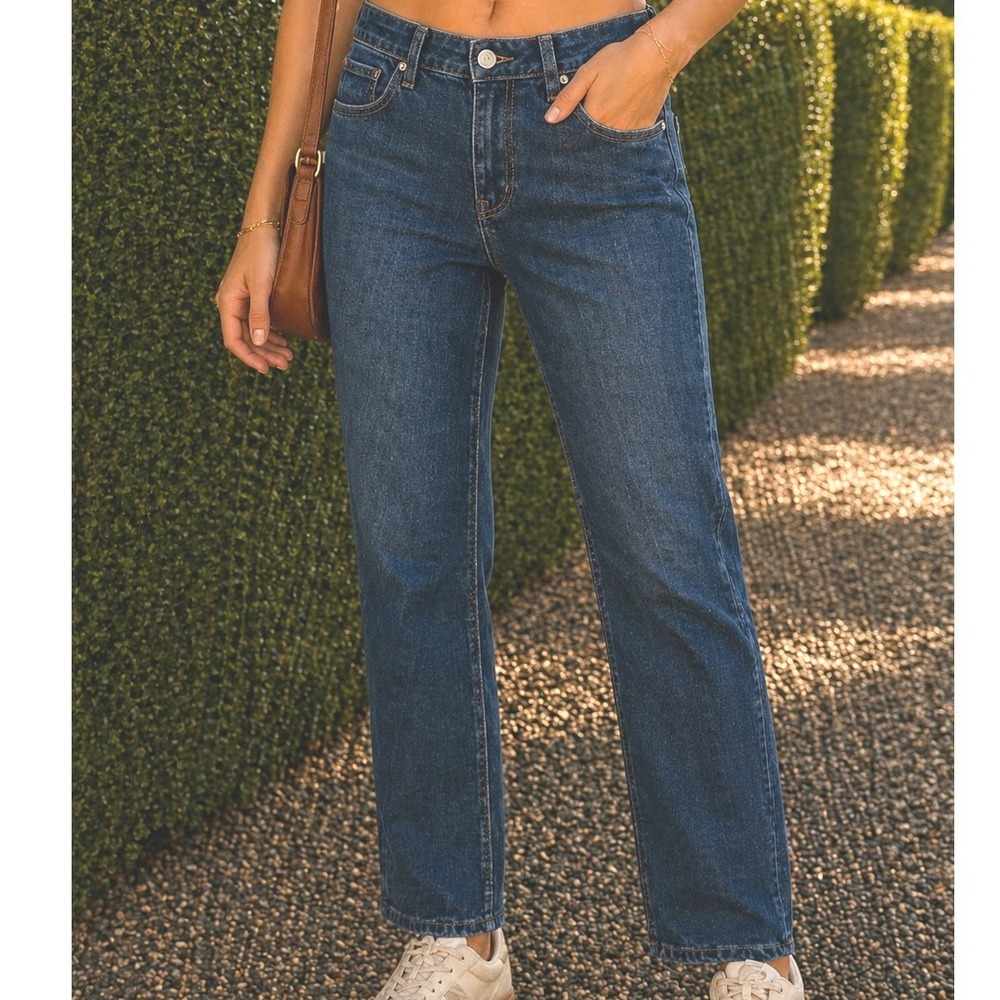 Gap 1969 Always Skinny Jeans Womens 29r Dark Wash Blue Denim Mid Rise‎ Slim Leg